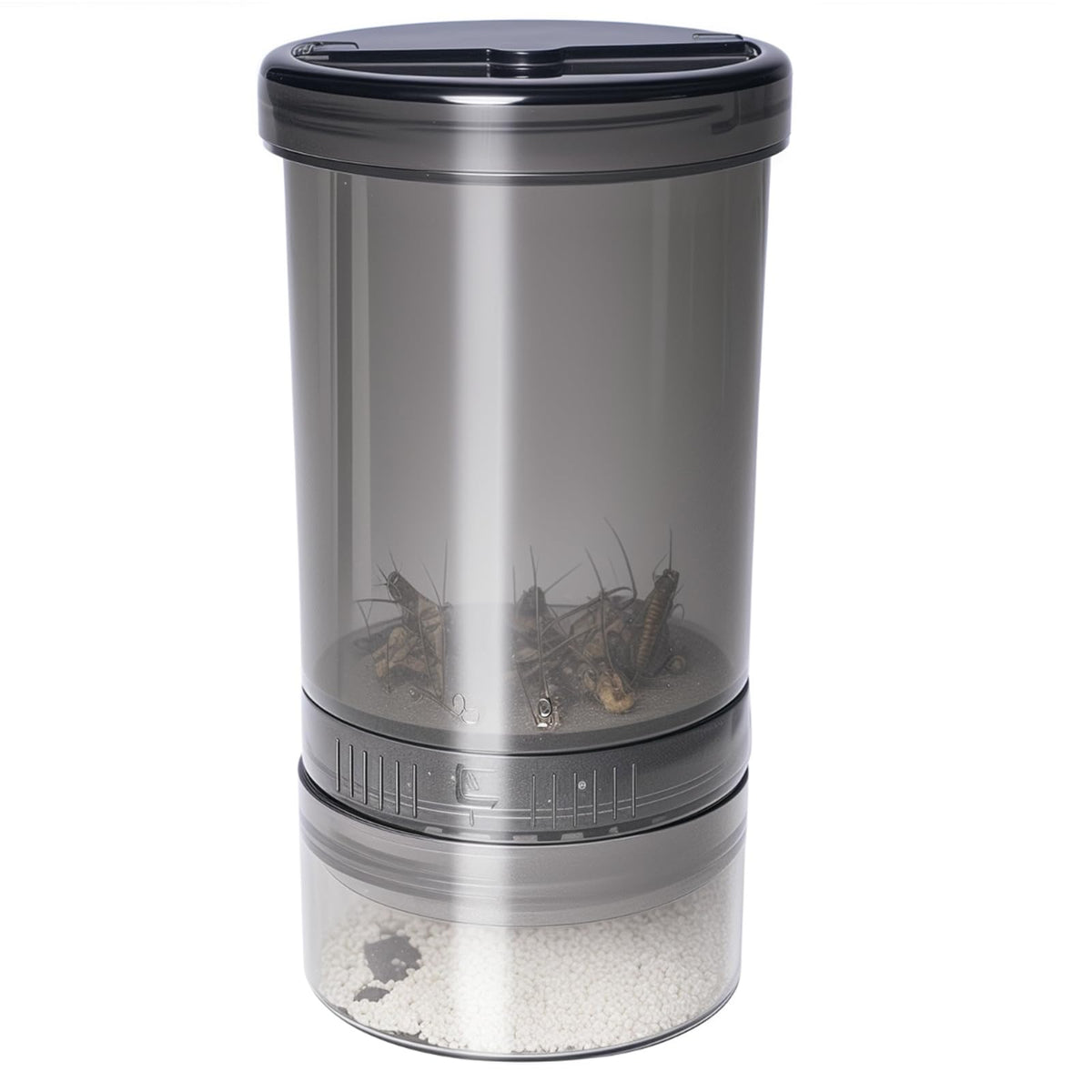 SUKEOPET cricket calcium powder mixer front view for on-the-go reptile feeding