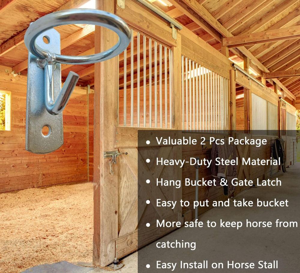 SUKEYME bucket hook installation kit with screws enables quick setup
