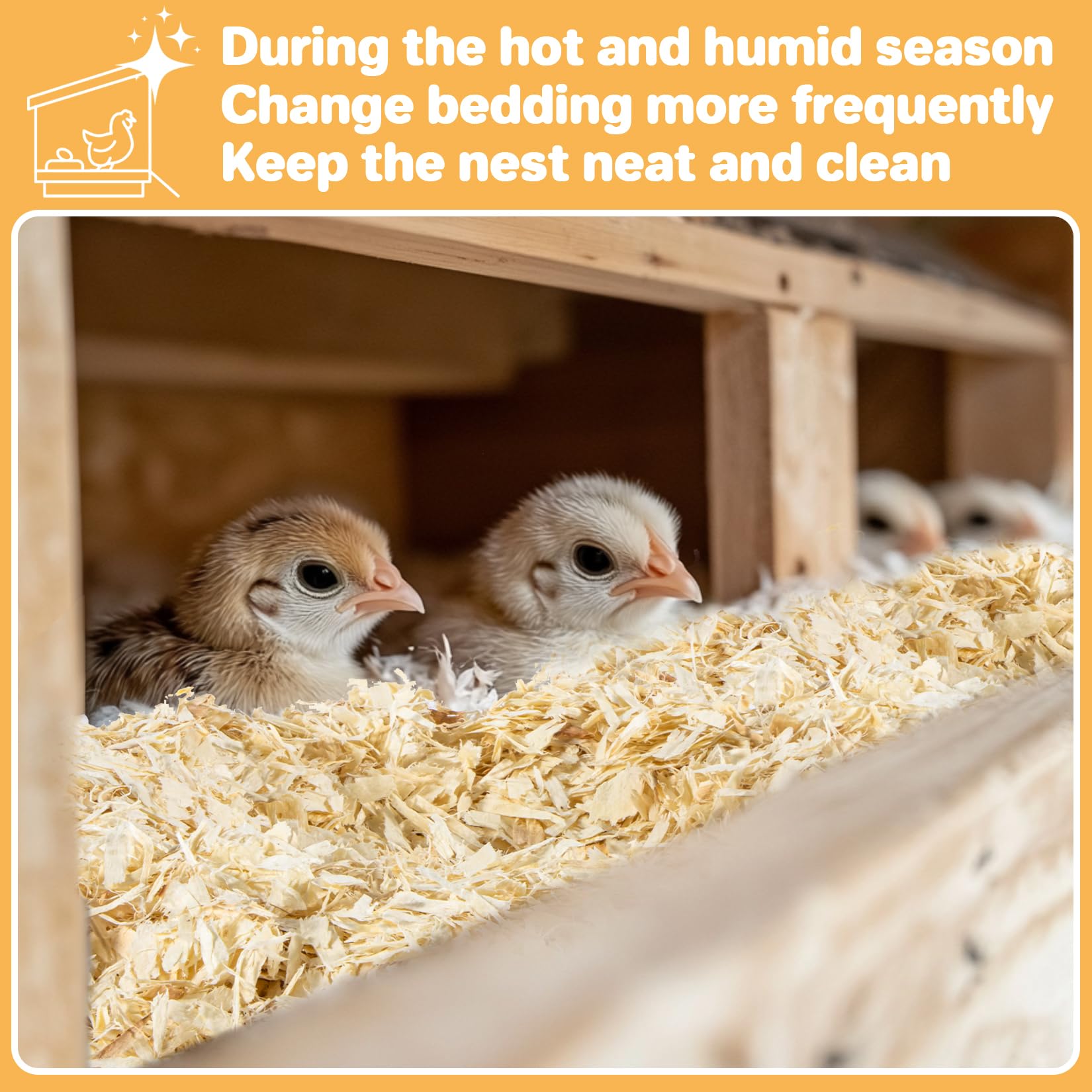 Sukh 31oz wood shavings ready-for-use shown as convenient packing