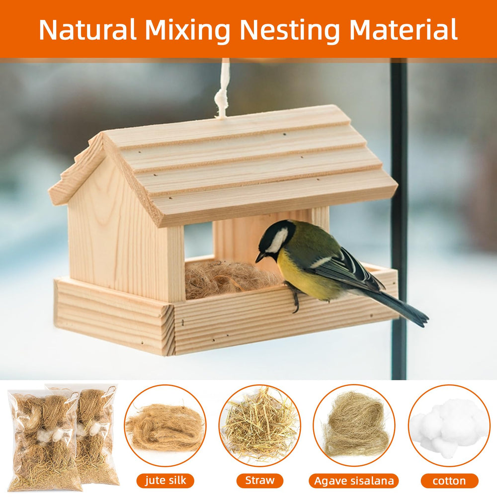 Sukh nesting material dust-free and soft helps easy cage cleaning