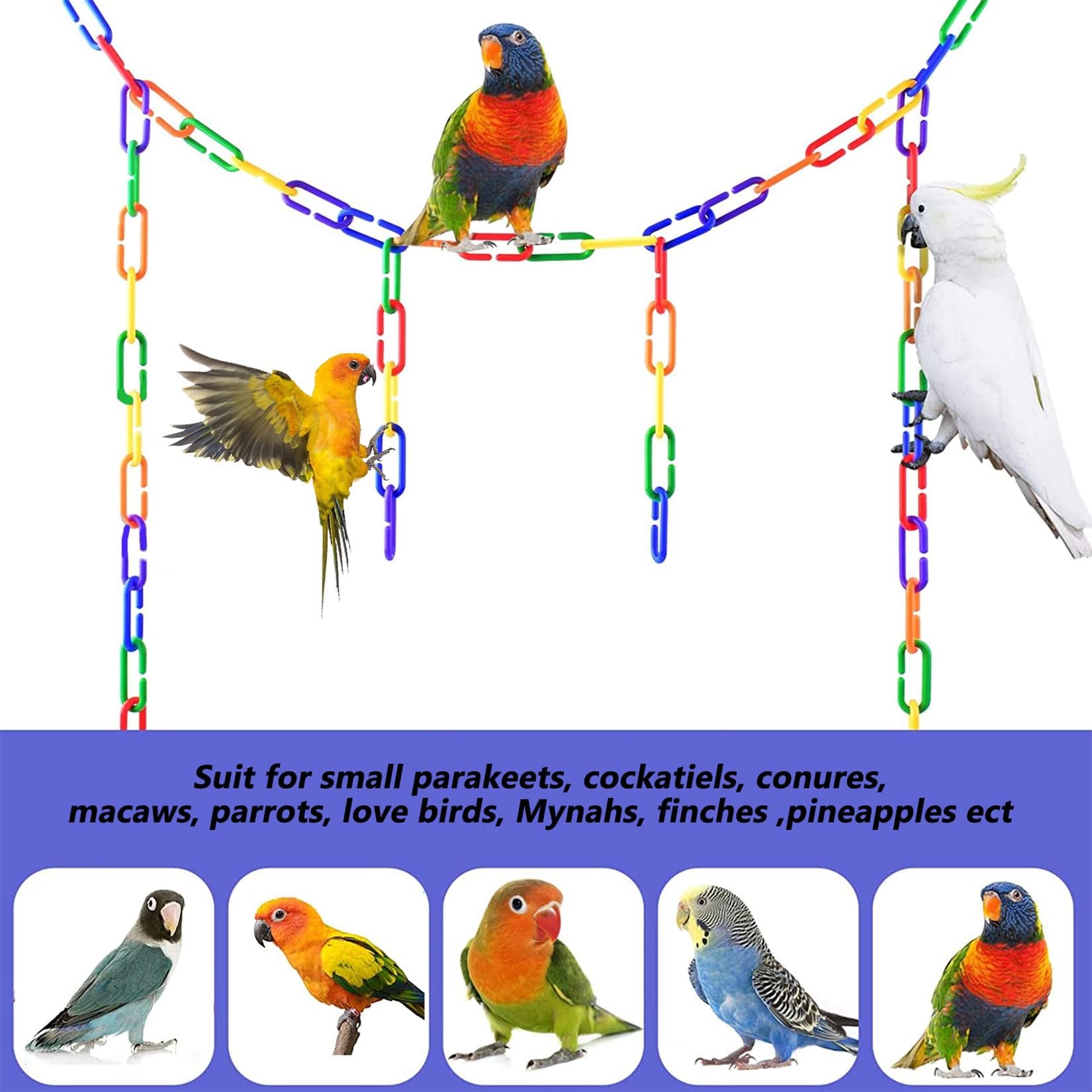 Sukh easy-install C-hook design demonstrates quick assembly from top or side of cages.