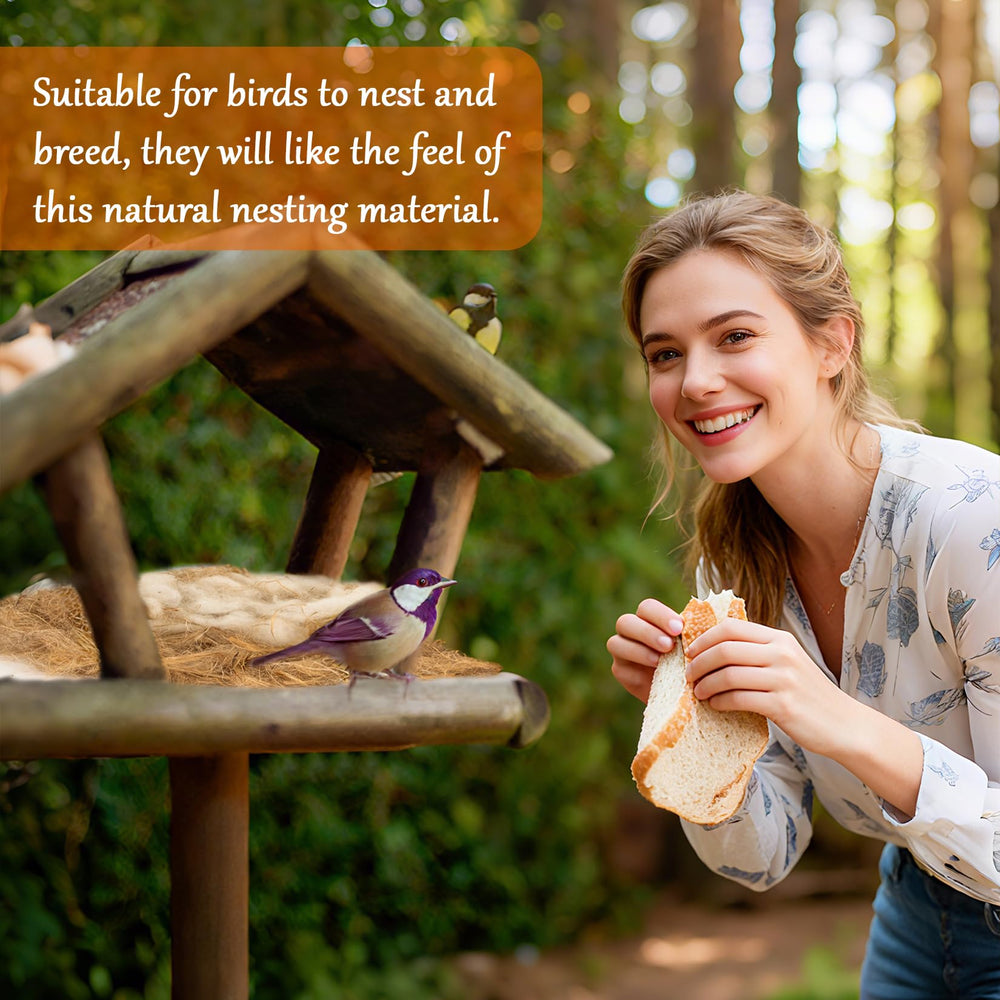 Sukh gift nesting material inspires family bird watching and nature moments