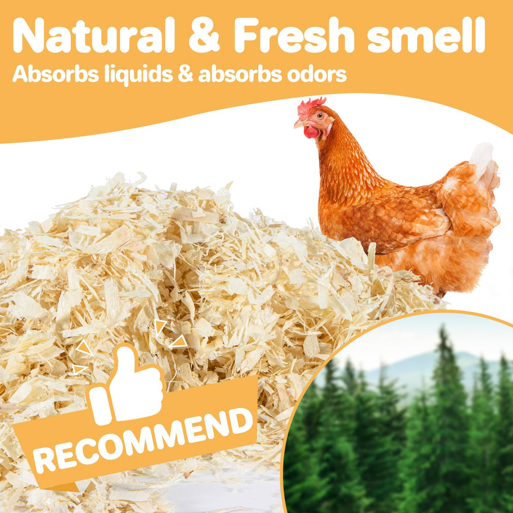 Sukh multi-pet bedding for small animals indicates versatile use beyond chickens