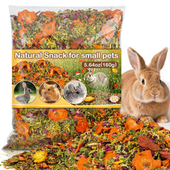 Packaging view of Sukh Natural Botanical Rabbit Treats for convenient snacking