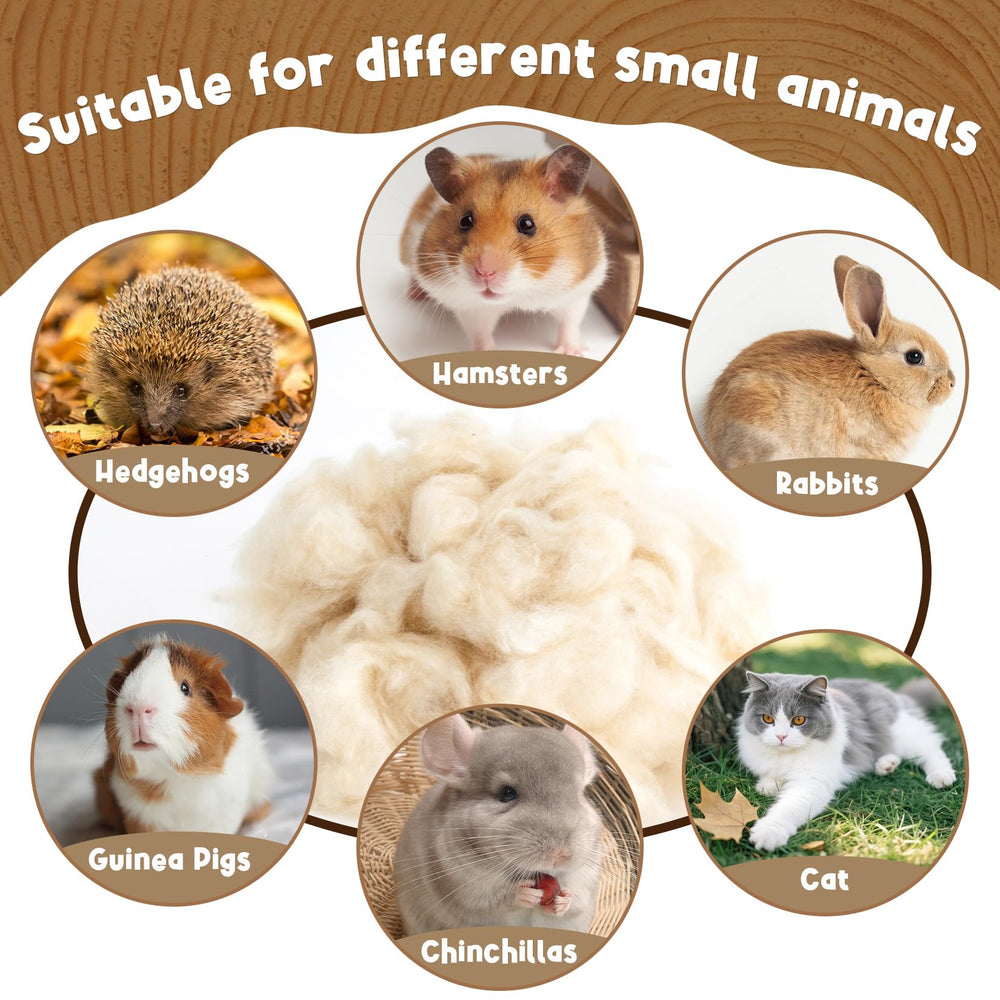 Sukh Kapok bedding suitable for multiple pets across species for comfort.