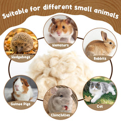 Sukh Kapok bedding suitable for multiple pets across species for comfort.