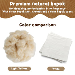 Sukh Kapok provides a warm, soft nesting area for hamsters.