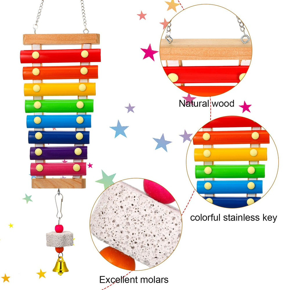 Sumind second chicken mirror toy with bells for shared activity