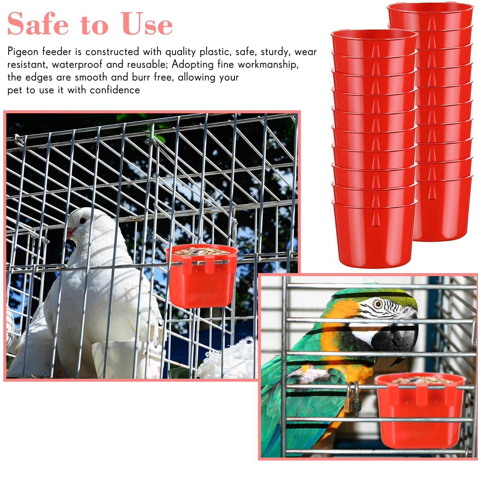 Sumind easy-clean coop cups simplify refilling and washing after use.