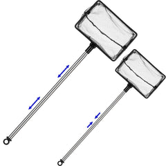 Sumind fish tank net 4-inch captures small fish safely with extendable reach.