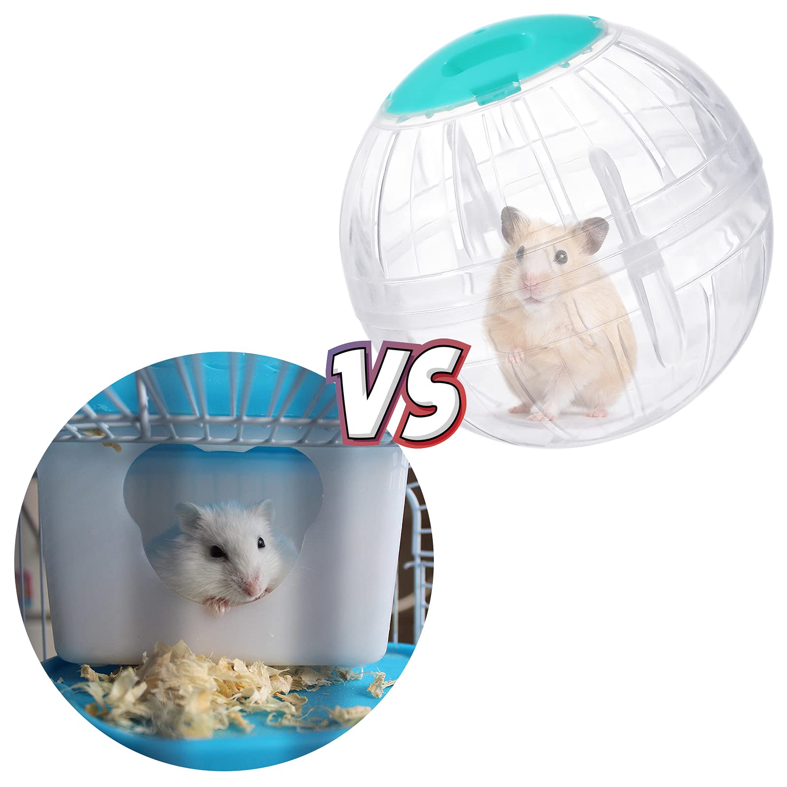 Sumind hamster ball two-pack provides value and versatility for multiple pets