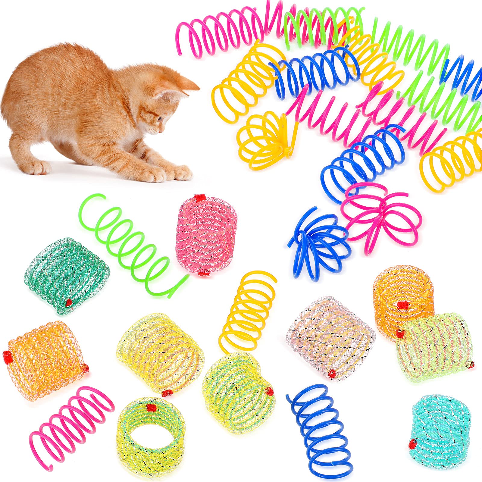 Sumind woven spring toy kit showcases durable, safe play for curious kittens
