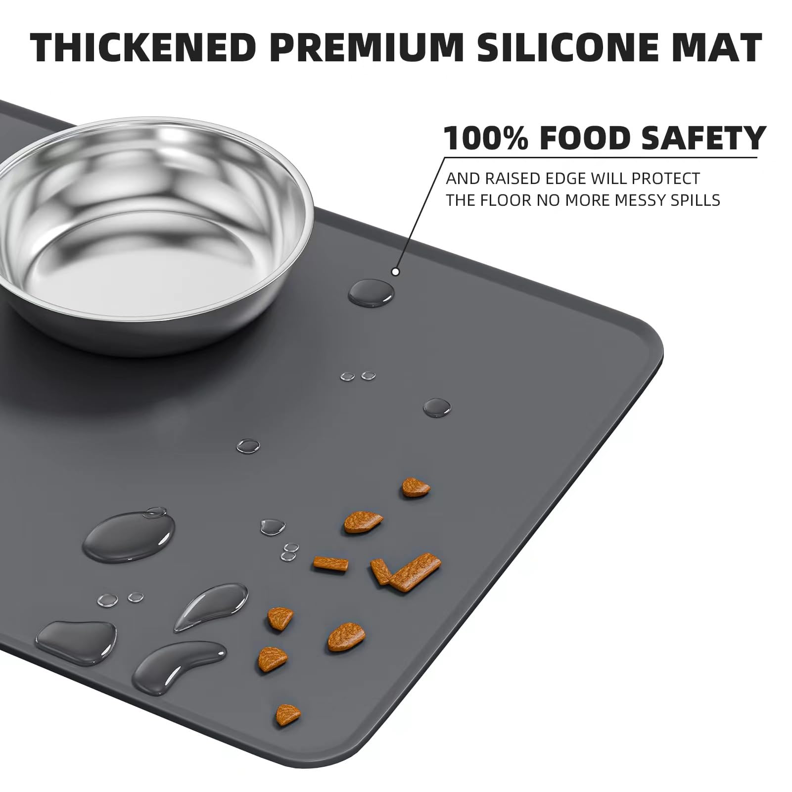 Summark cat bowls with 15-degree tilt support neck alignment during feeding