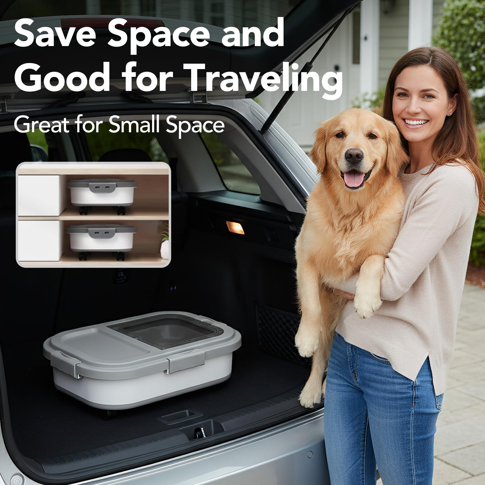 Summark cup and scoop included for quick portioning and serving.