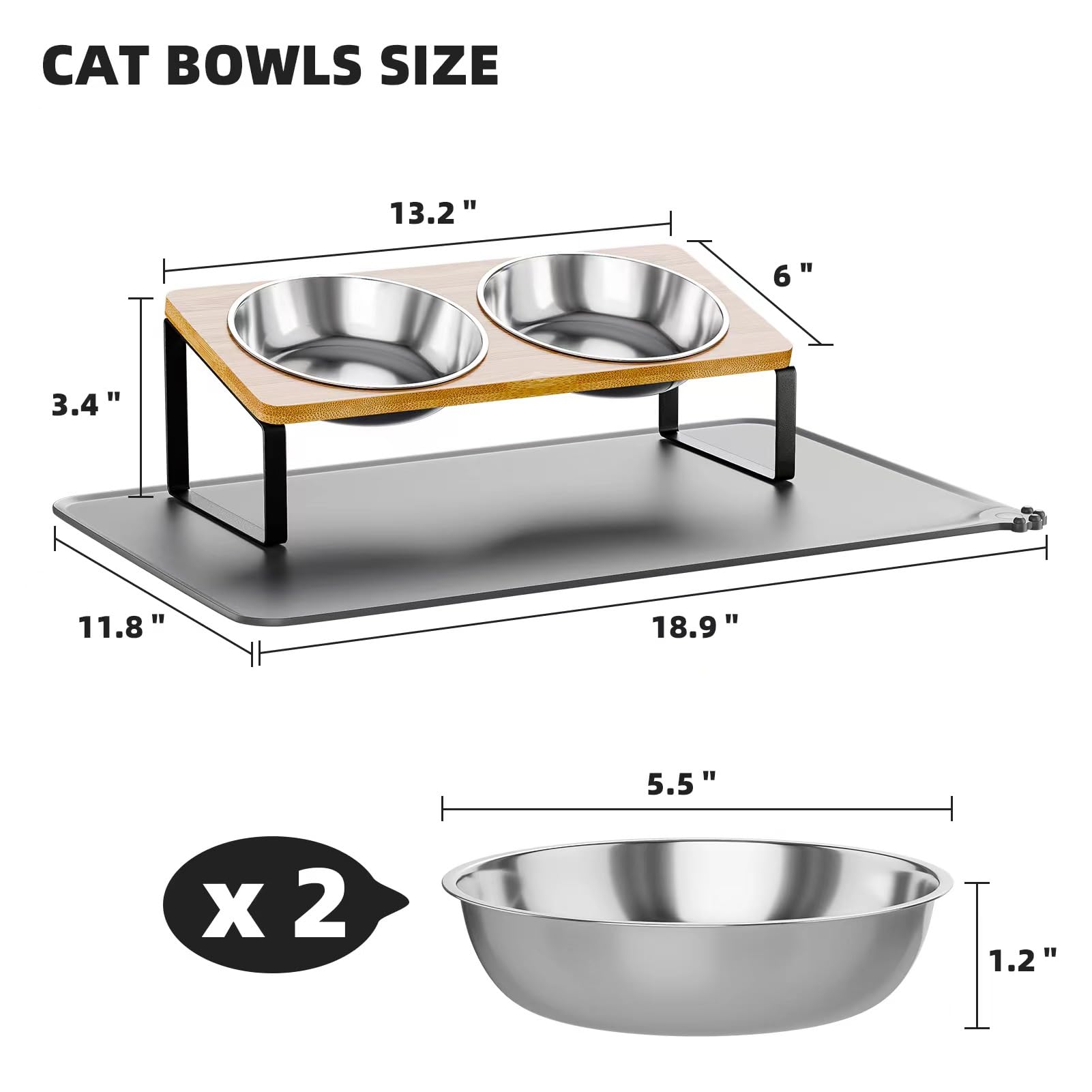 Summark 304 stainless steel bowls are dishwasher safe for easy cleaning