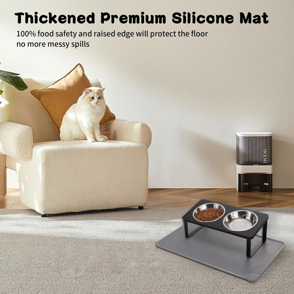 Summark stainless steel bowls removable for easy cleaning and rust resistance