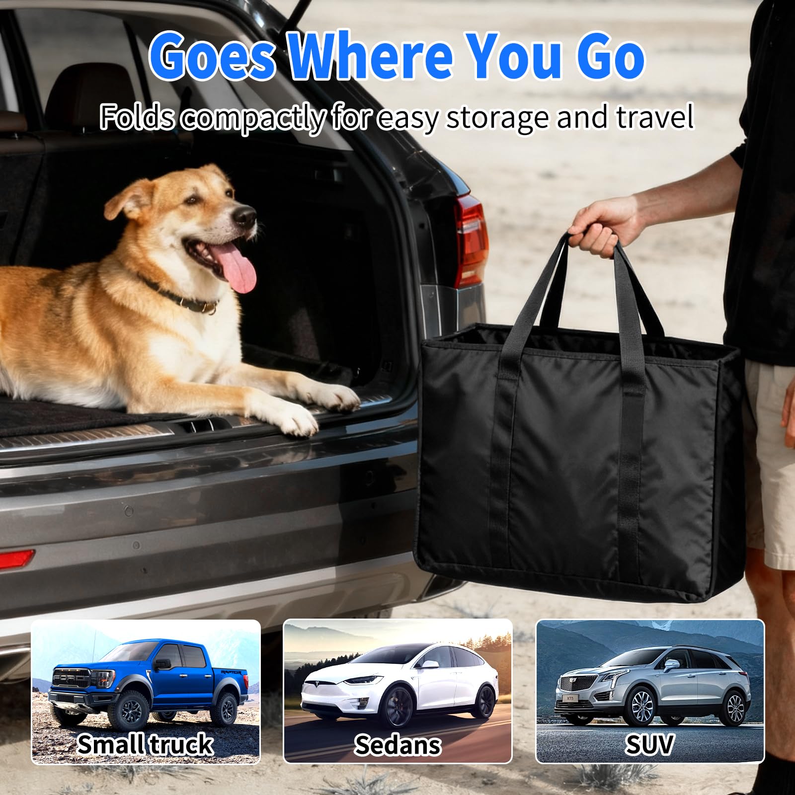 SummitGo anti-slip surface keeps dogs secure during drives