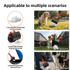 Sunbaba foldable pooper scooper compact for on-the-go storage.