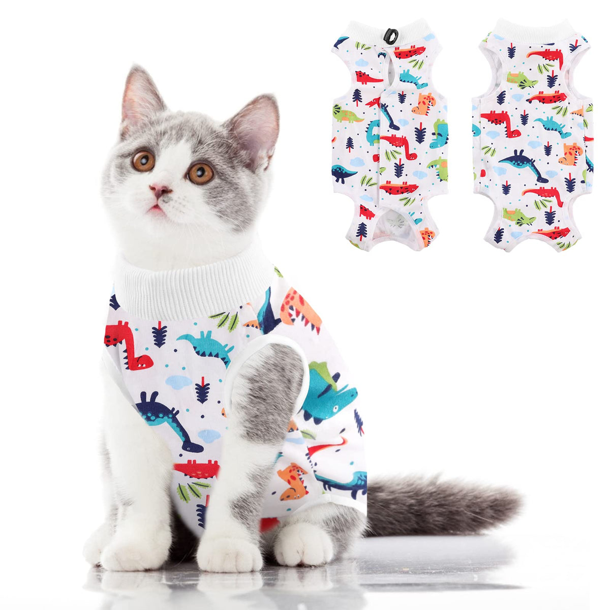 SUNFURA cat recovery suit abdomen protection after surgery for wound care