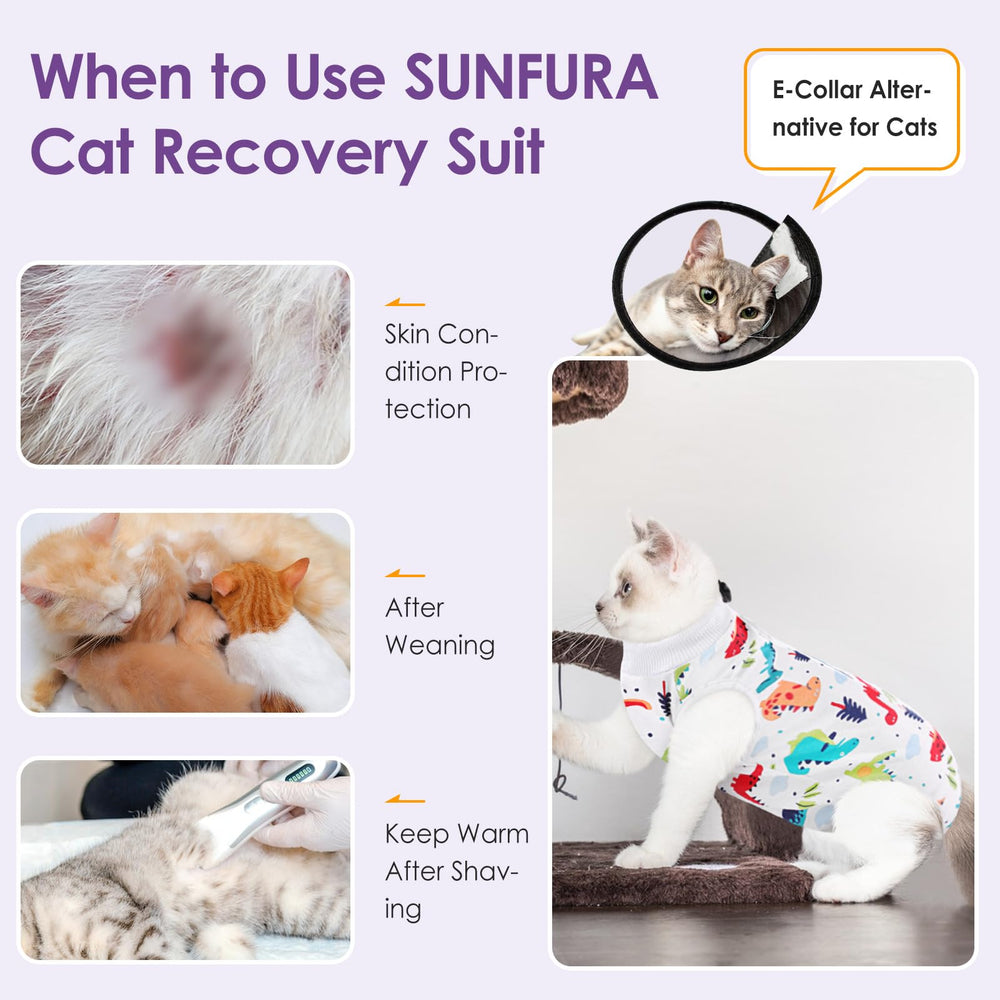 SUNFURA ribbed neck collar simplifies wearing and removal