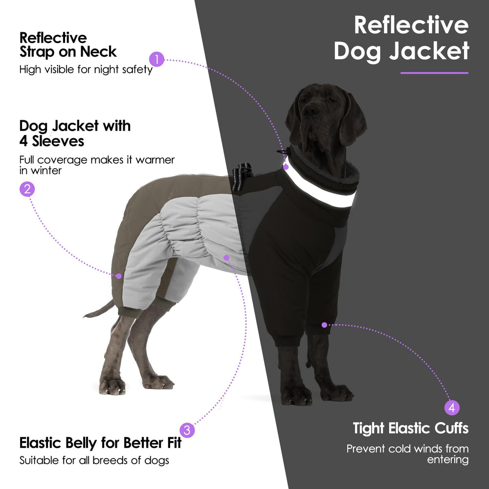 SUNFURA windproof collar — side view highlights wind-blocking furry collar and snug fit