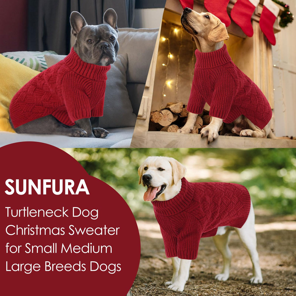 SUNFURA XS dog sweater abdomen opening aids easy bathroom breaks.