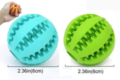 Sunglow 2-pack dog toy ball with snack slot enhances play and reward.
