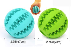 Sunglow dog toy ball snack slot demonstrates easy snack stuffing for rewarding play.