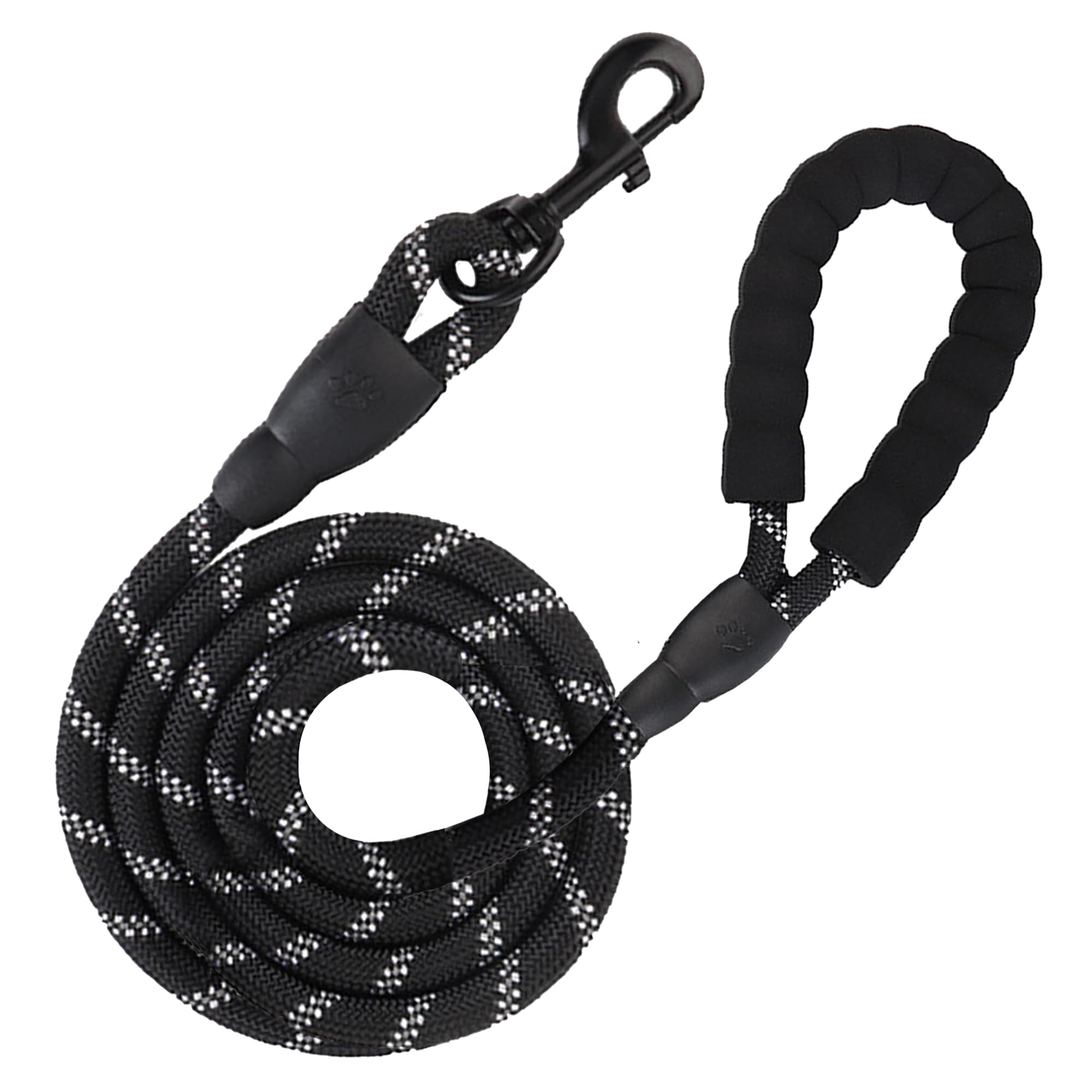 SunGrow 2ft nylon dog rope leash for close control during daily walks.