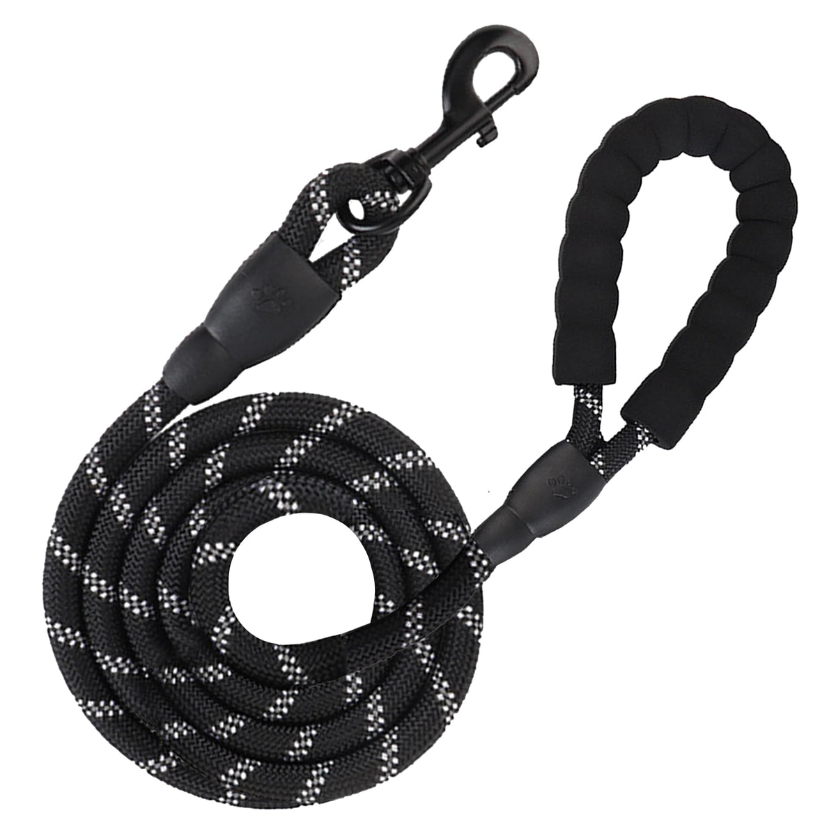 SunGrow 2ft nylon dog rope leash for close control during daily walks.