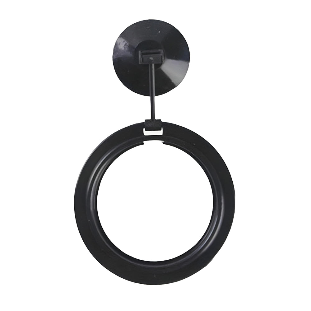 SunGrow Betta Feeding Ring suction cup keeps ring in place for stable feeding.