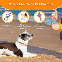 SunGrow bright-colored training clicker boosts engagement during training