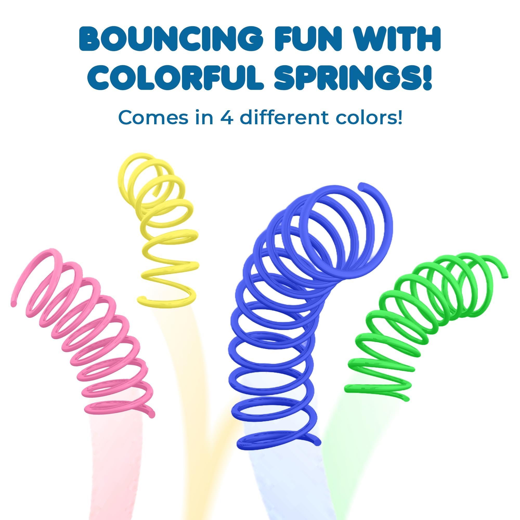 SunGrow Cat Coil Springs cat-chasing-action promotes exercise and mental engagement.