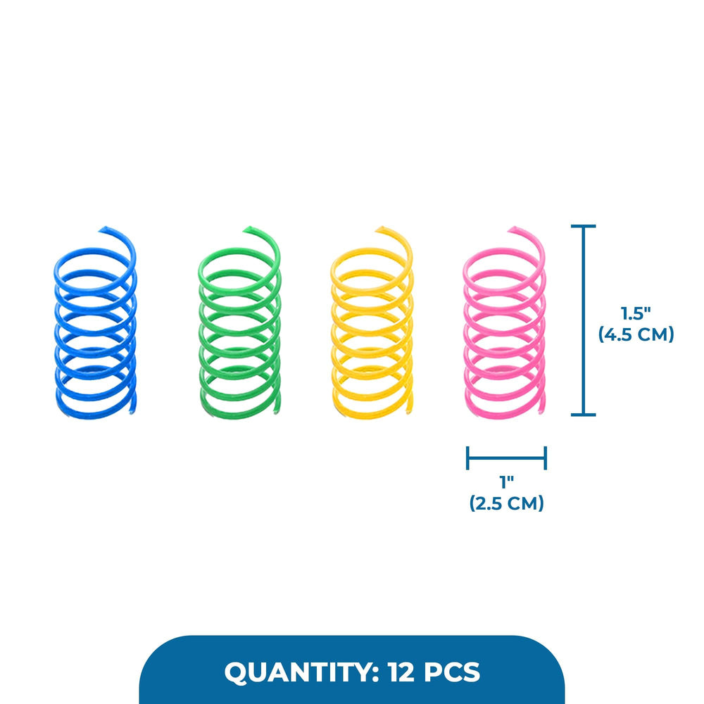 SunGrow Cat Coil Springs durable-fun resists wear in multi-cat play sessions.