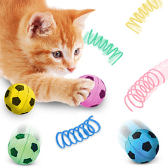 SunGrow woven coil springs provide unpredictable movement to spark pounce-and-stalk games