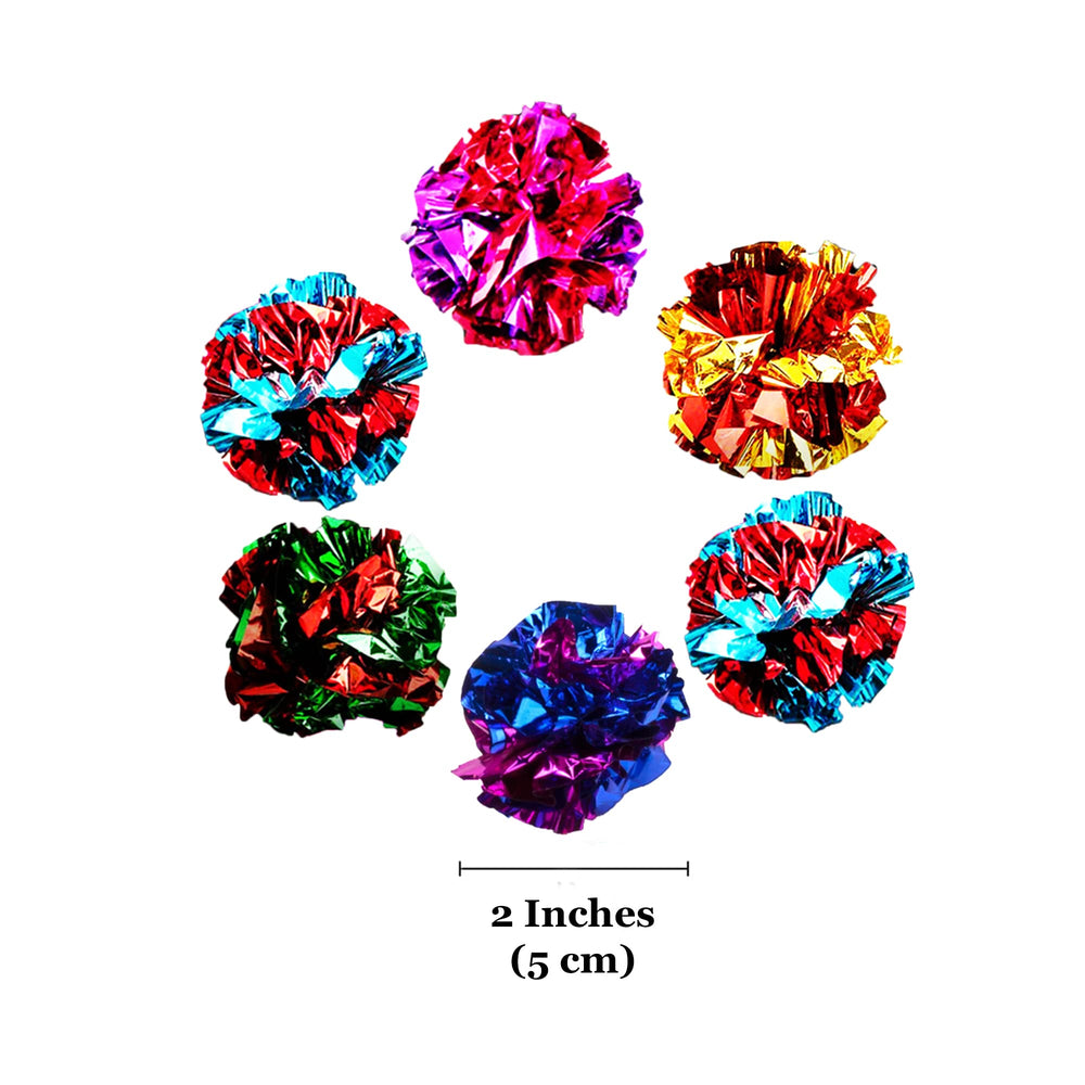 SunGrow Cat Crinkle Ball ideal for multi cat homes and shared fun