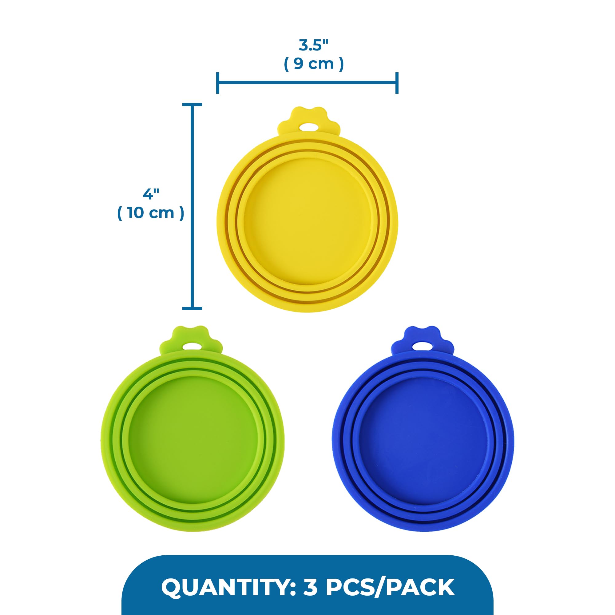 SunGrow cat food can lids easy snap-on design shown on a can.