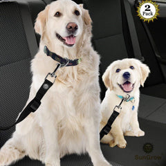 SunGrow adjustable-length strap shown beside a harness for customizable fit.