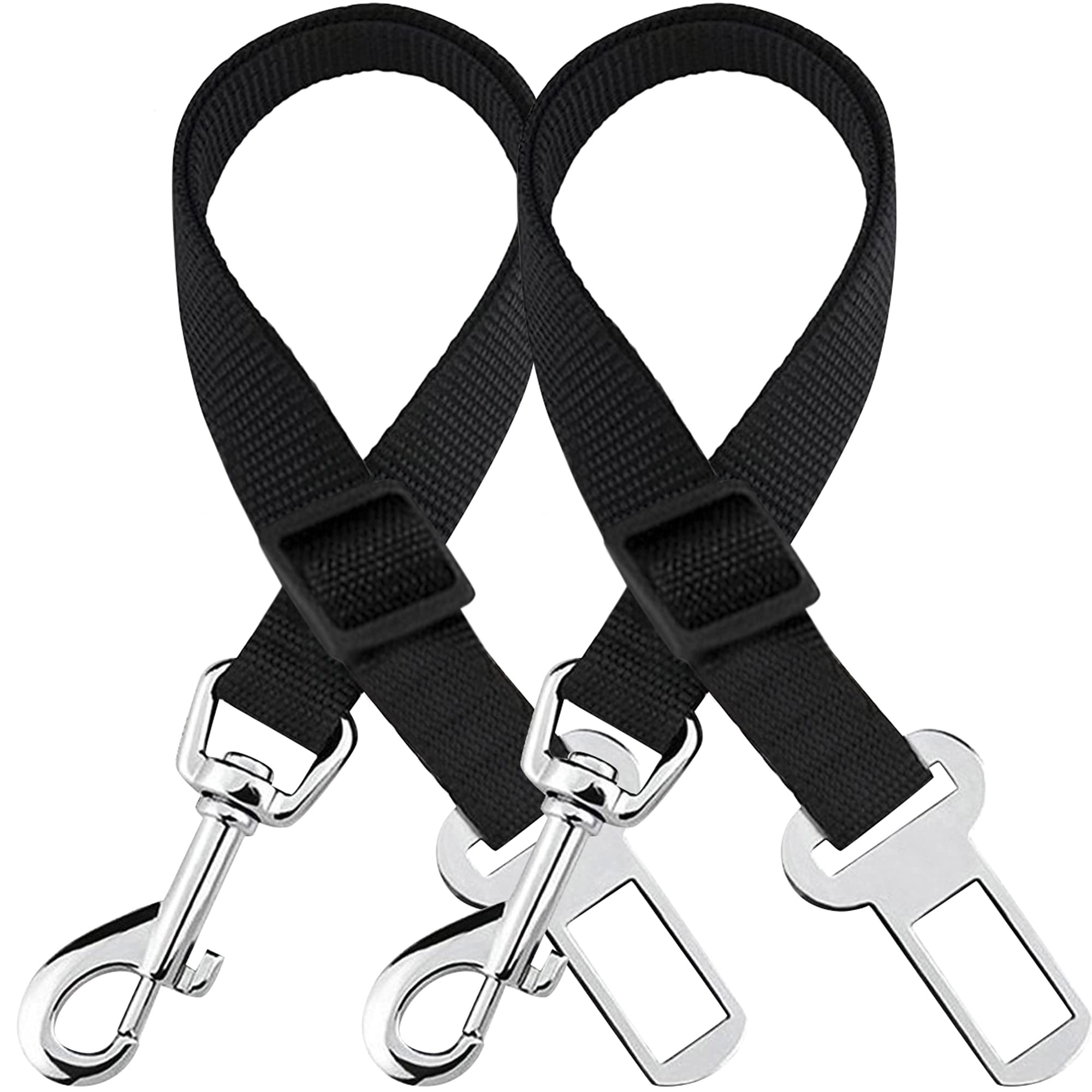 SunGrow dog seatbelt clip-in-car for safer travels.
