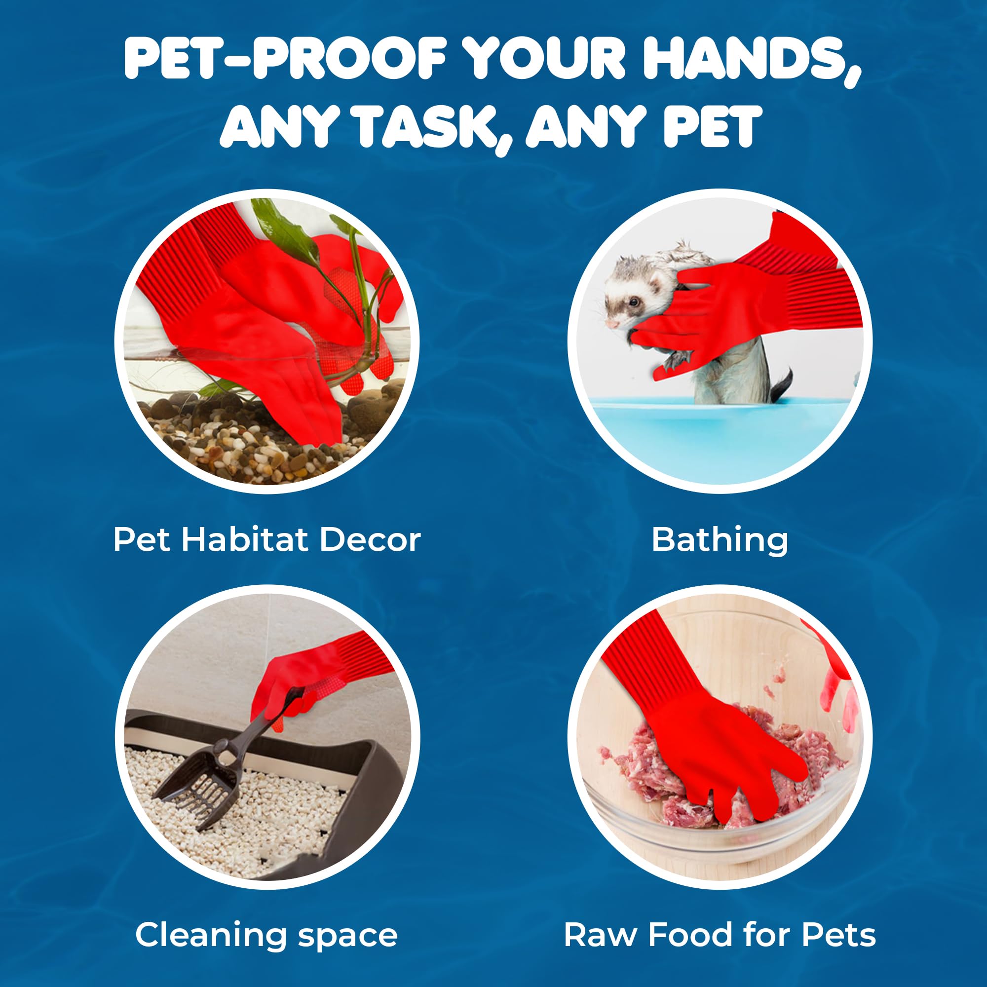 SunGrow durable rubber material resists punctures during use.