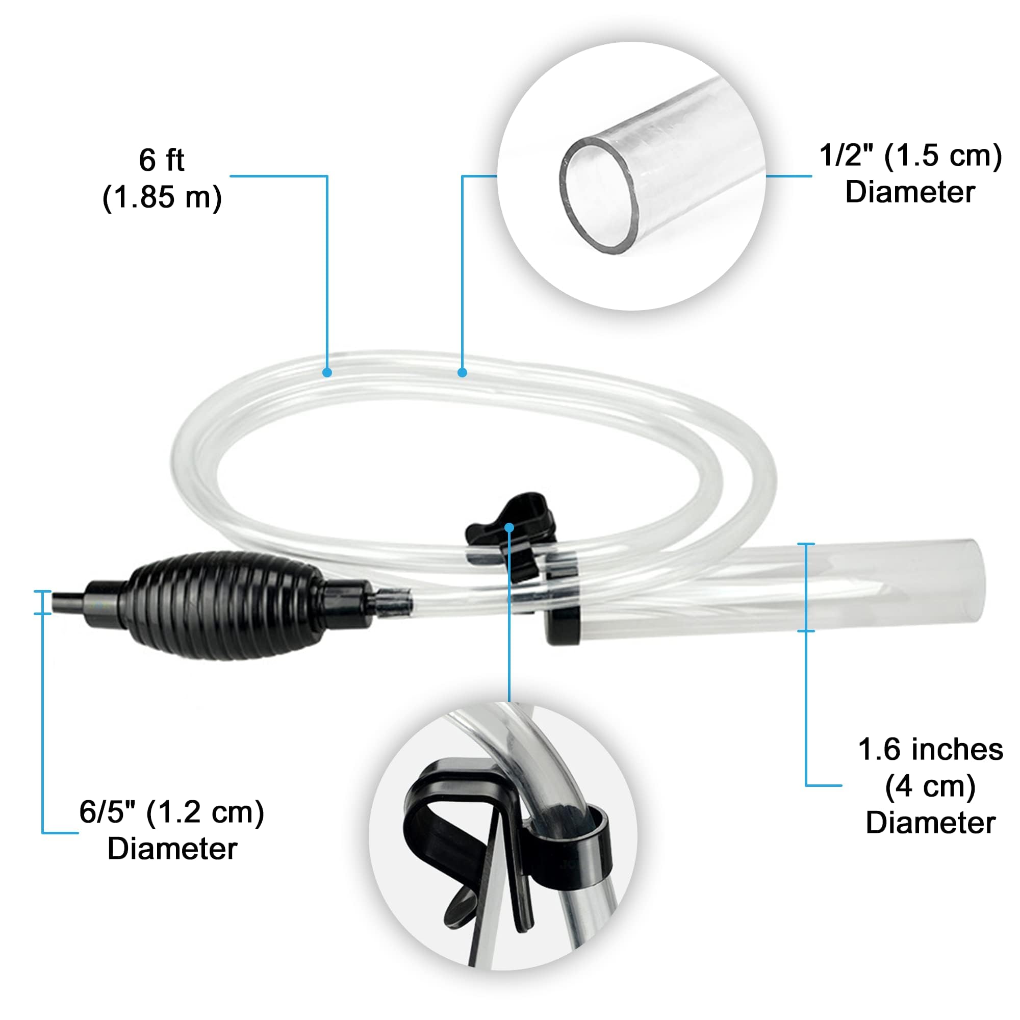 SunGrow portable cleaning kit for Betta tanks and small aquariums