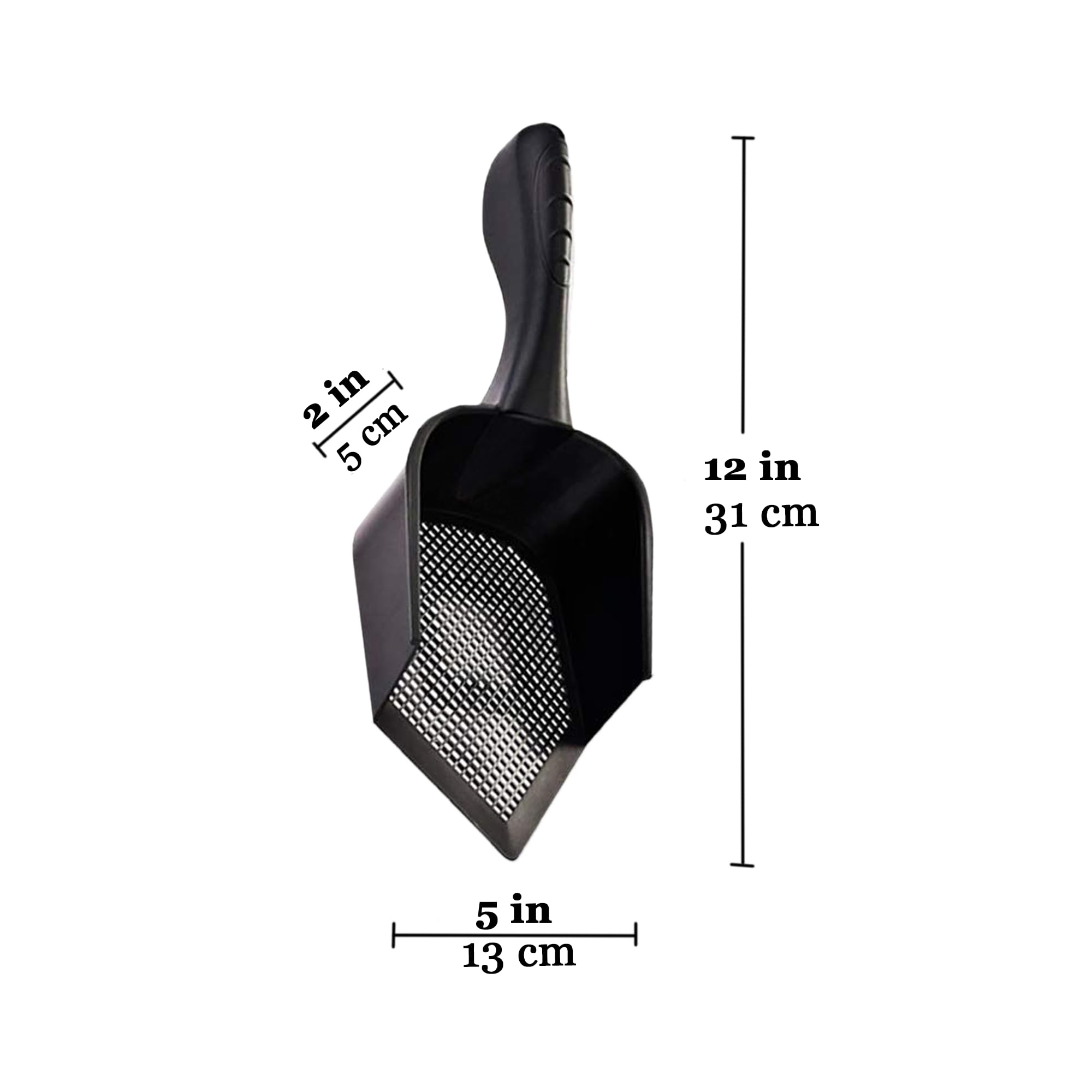 SunGrow Reptile Litter Scoop durable plastic withstands frequent use