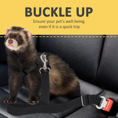 SunGrow seatbelt fits all cars promoting universal compatibility and ease.