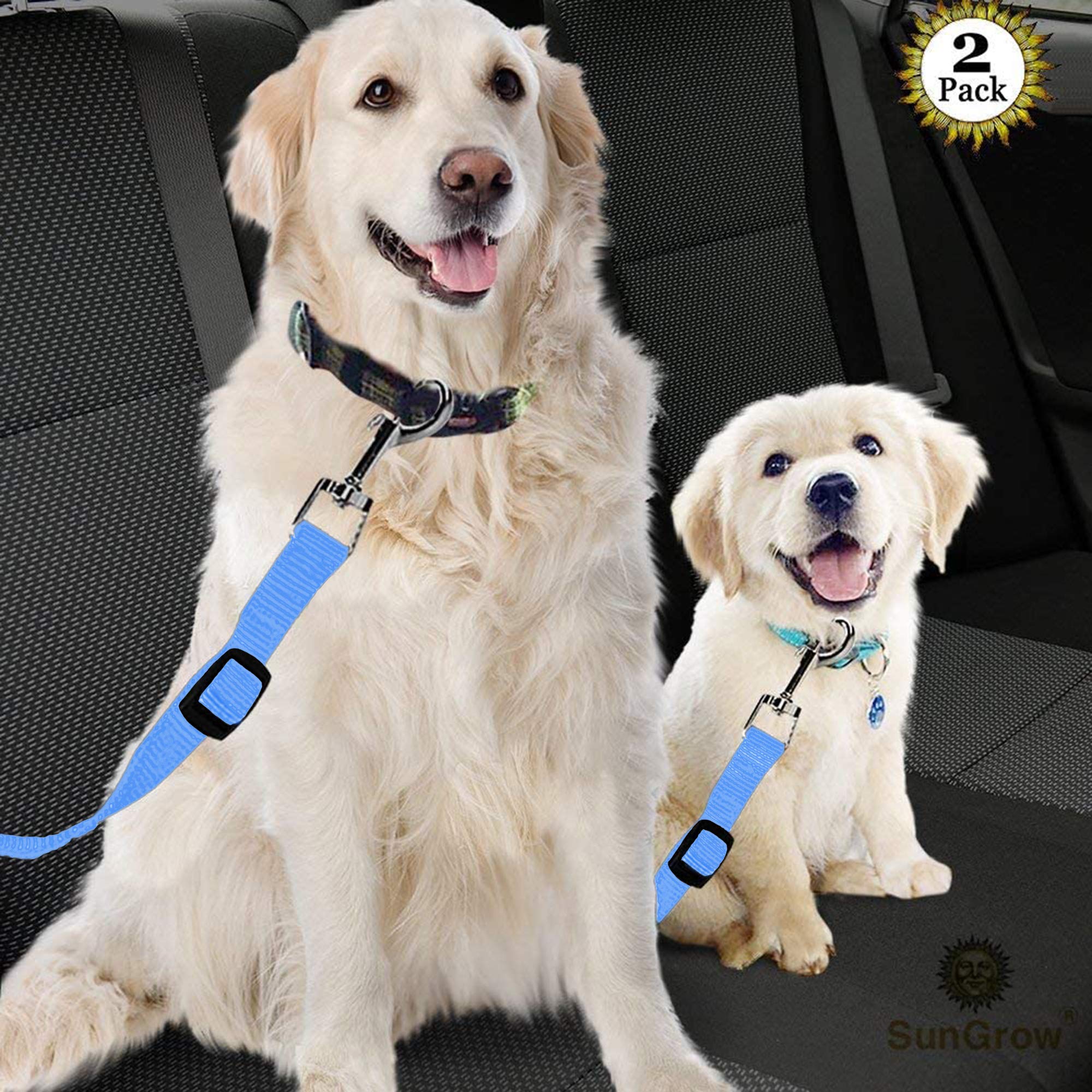 SunGrow seatbelt receptacle connection shows easy in-car use