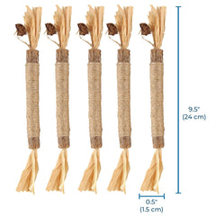 SunGrow Silvervine sticks rabbits snack moment highlights enrichment and natural nibble.