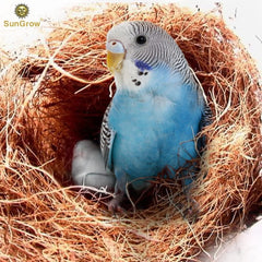 SunGrow coconut fiber bedding for small pets like hamsters and guinea pigs.