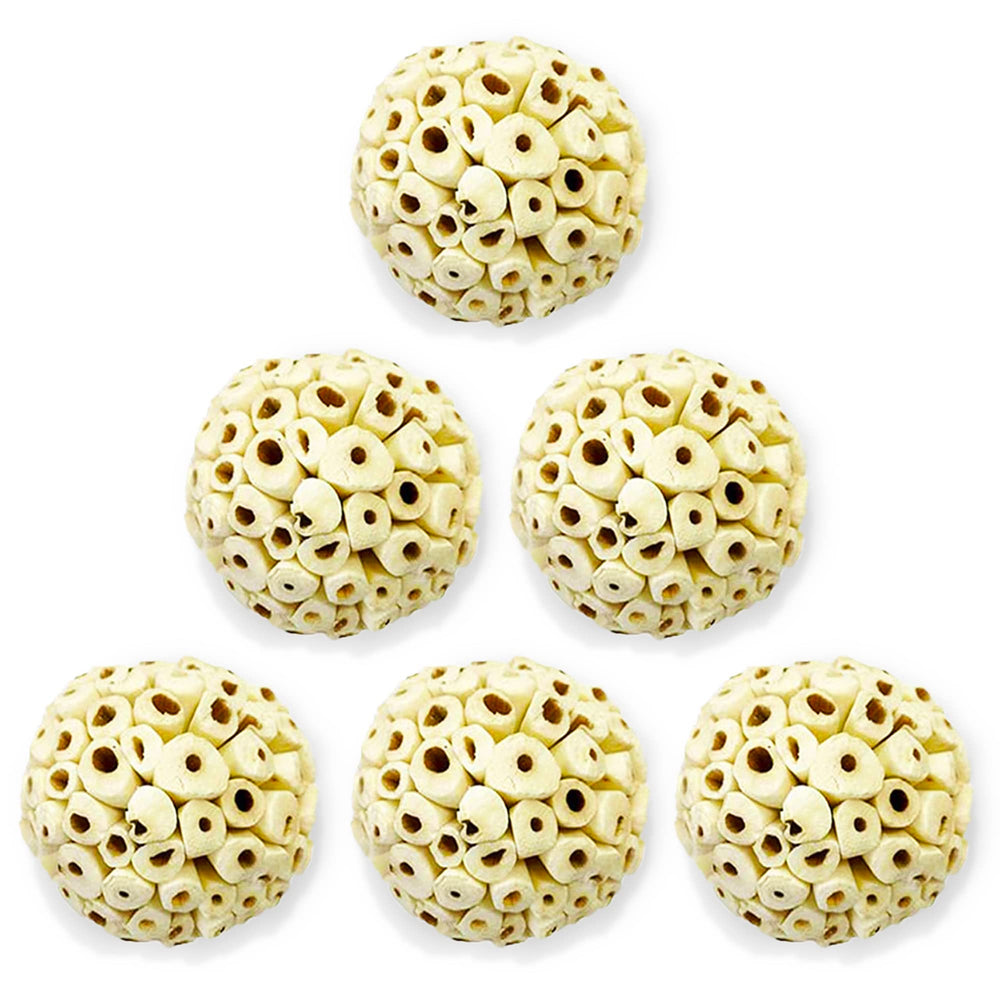SunGrow Sola Atta Ball foraging round entices birds to search and uncover treats.