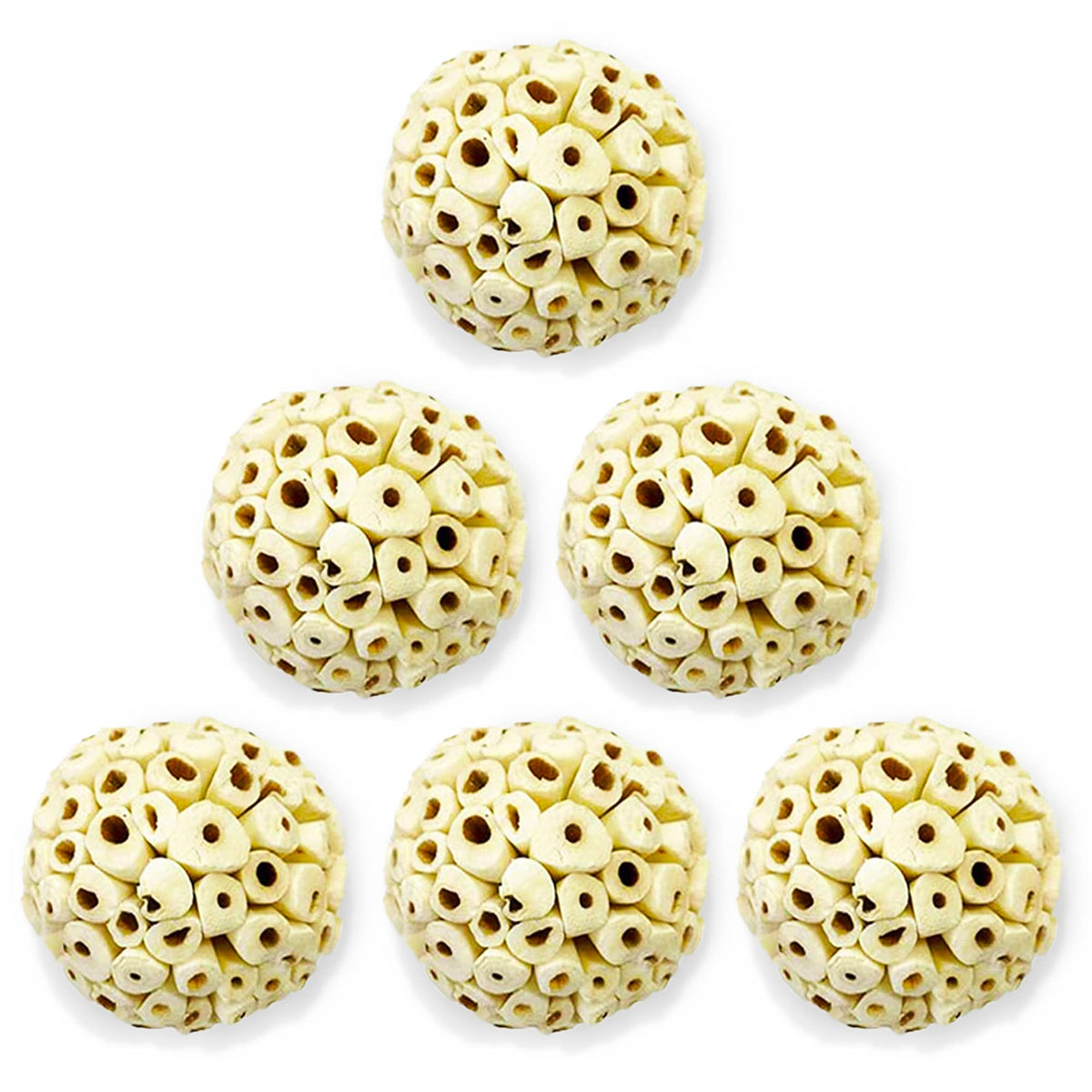 SunGrow Sola Atta Ball foraging round entices birds to search and uncover treats.