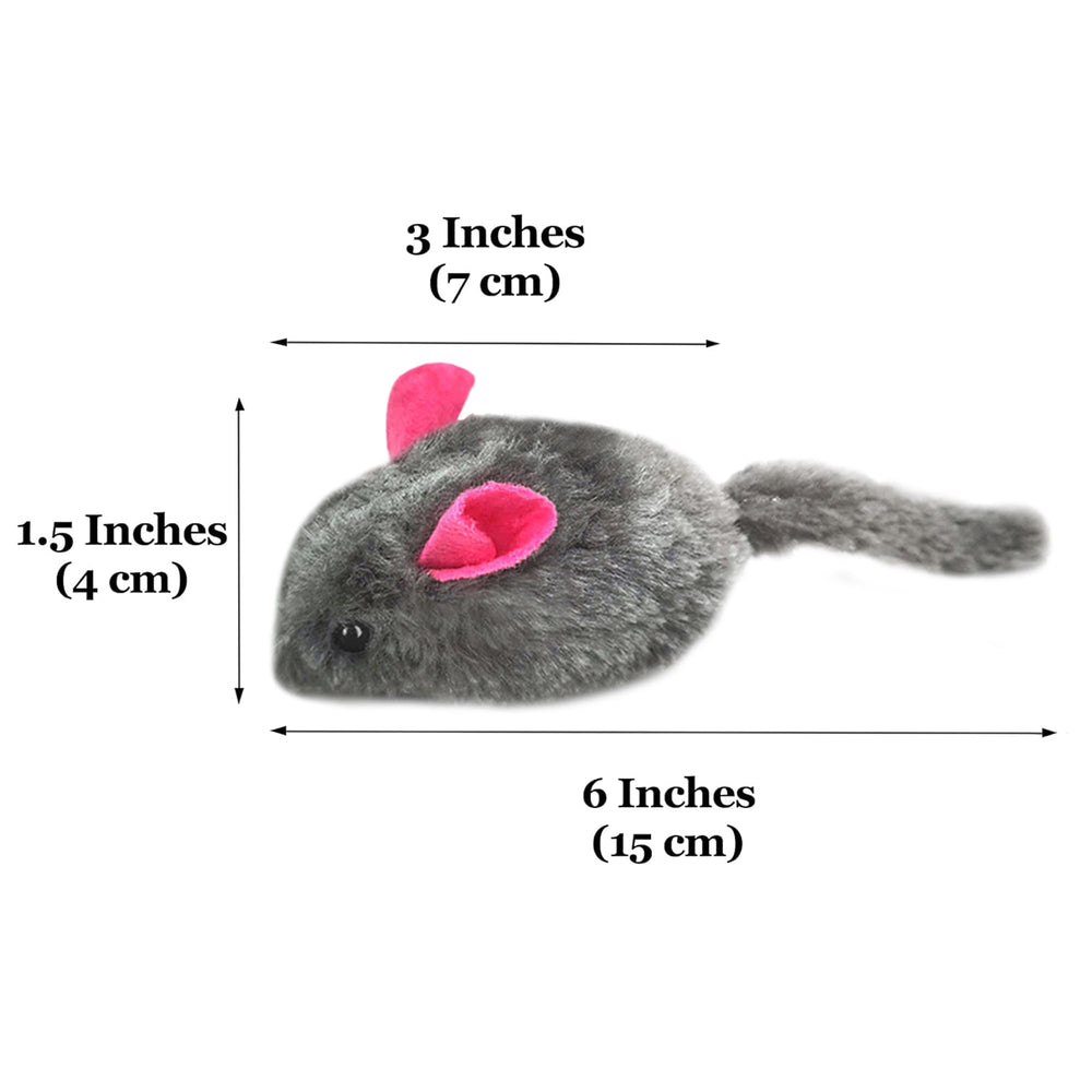 SunGrow Squeaky Plush Mice enjoyed by ferrets during playtime