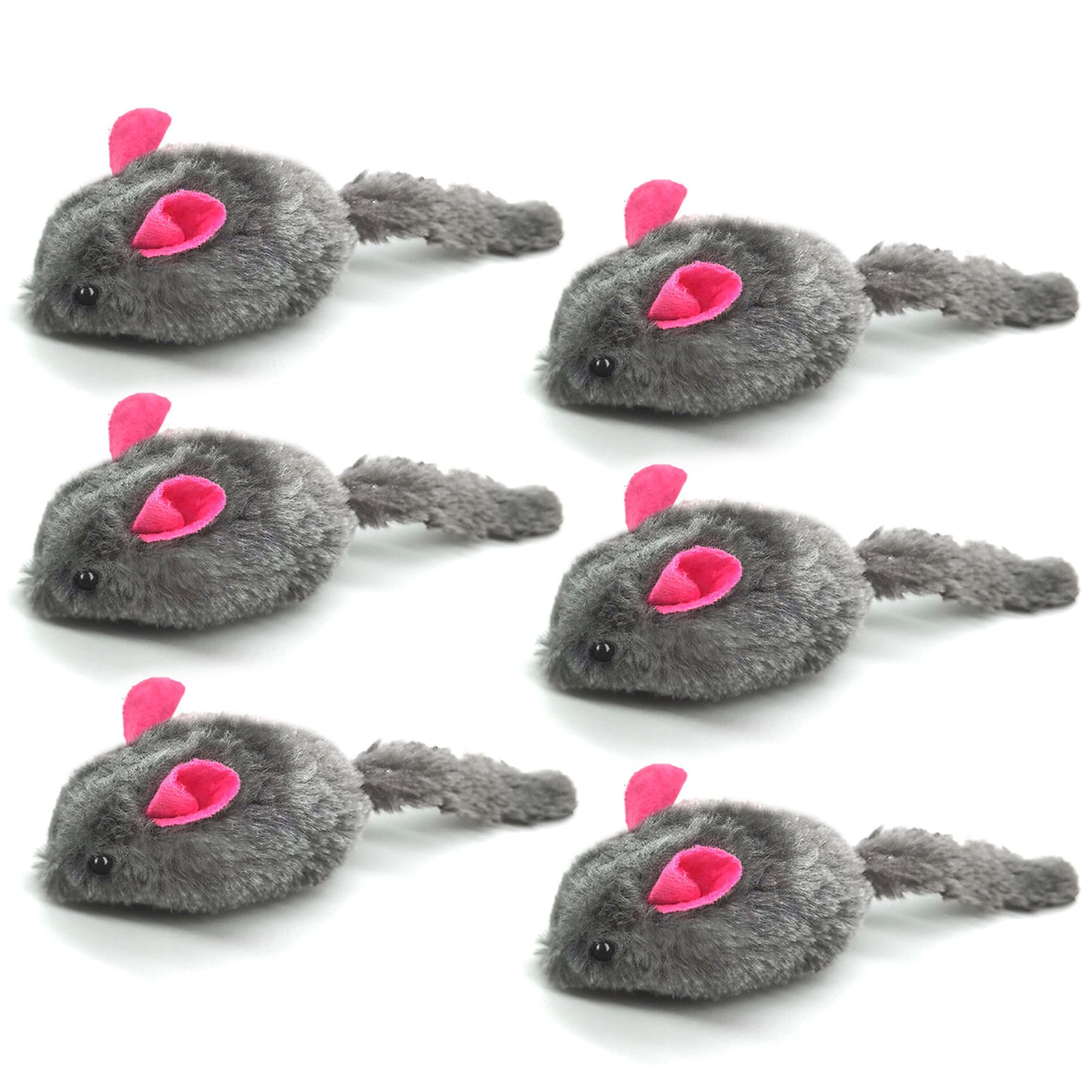 SunGrow plush hamster for kittens supports interactive fun and hunting